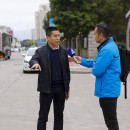 海山機械研制國內首臺污染清除車吸引東南衛視采訪